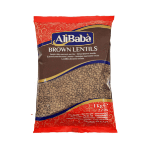 Ali Baba Brown Lentils 1KG
