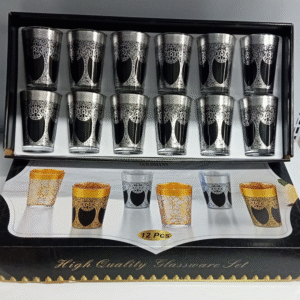 Set Di Bicchieri Eleganti Di Alta Qualità – 12 Pezzi by GOLDMANN