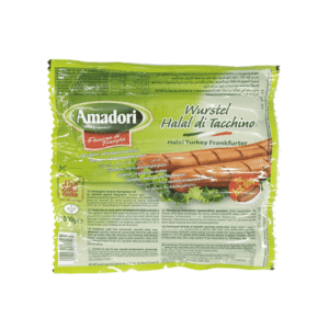 Amadori Wurstel Halal Frankfurter Sausage