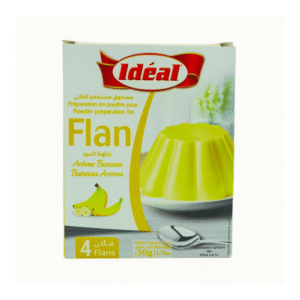 Idéal Flan Banana Flavored Pudding mix