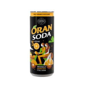 Oran Soda – Frizzante Arancia Siciliana | Fonti Di Crodo Originale 250ml