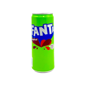 Fanta Exotic Verde – Bibita Tropicale Frizzante Dal Gusto Intenso (330ml)