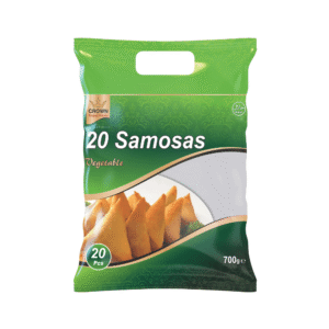 Crown Foods Vegetable Samosas 20Pcs