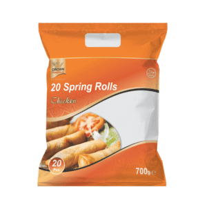 Crown Foods Chicken Spring Rolls 20Pcs