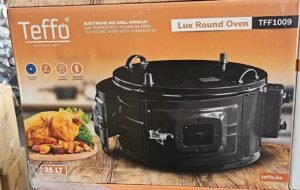 Forno Elettrico Rotondo Teffo Lux 35L Con Termostato – 1000W